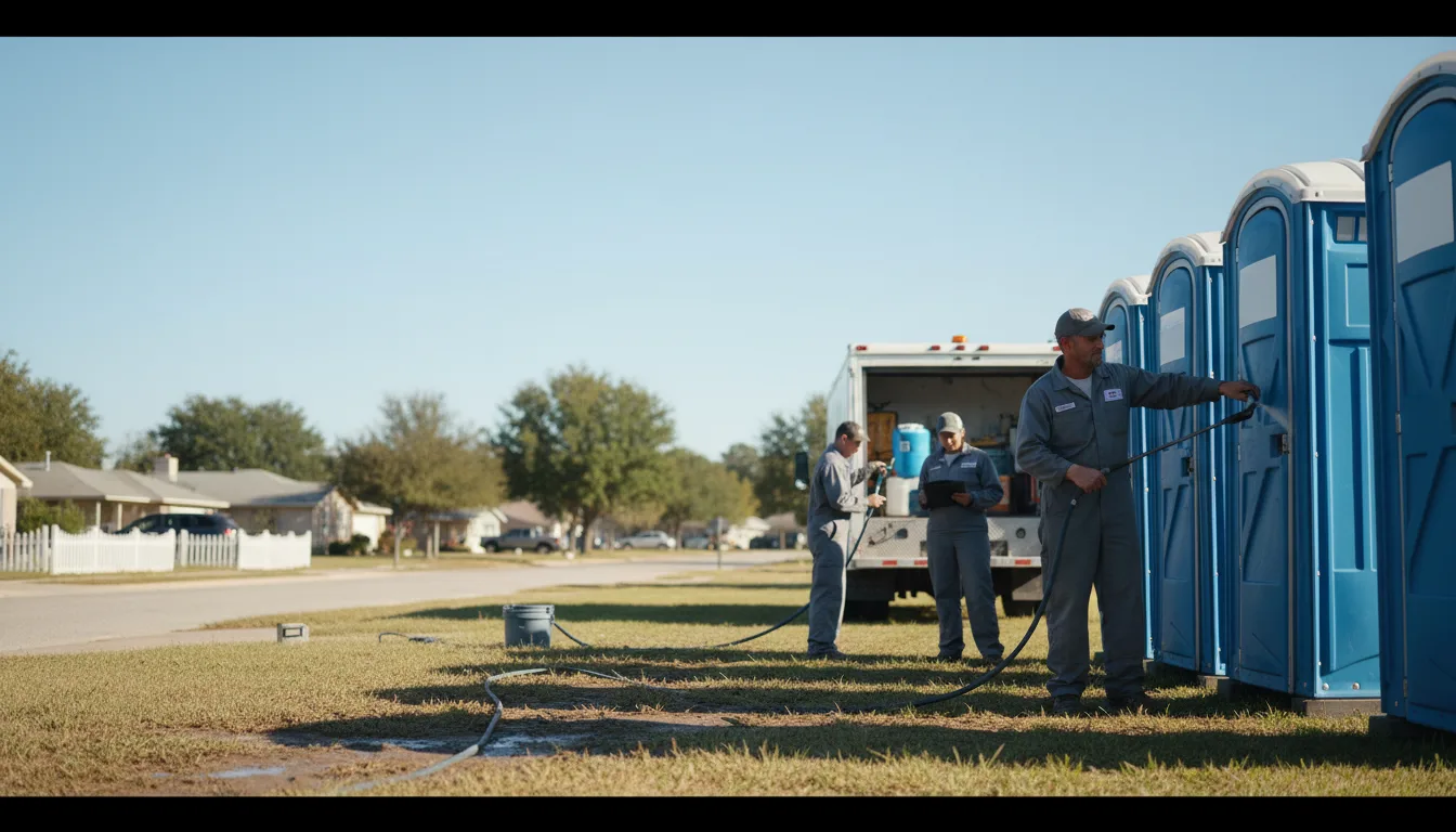 Long-Term Portable Toilet Rental in Ruso, ND near me